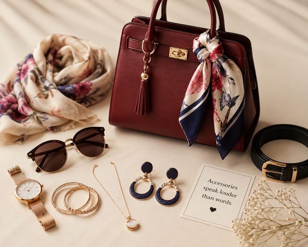 Accessories to look bold for plus size