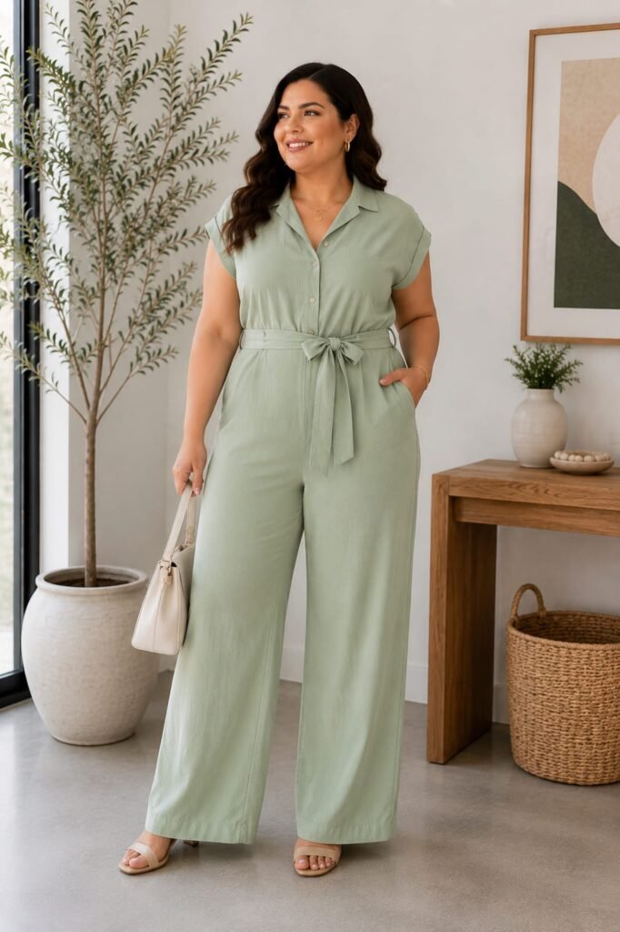 Jumpsuit for plus size women
