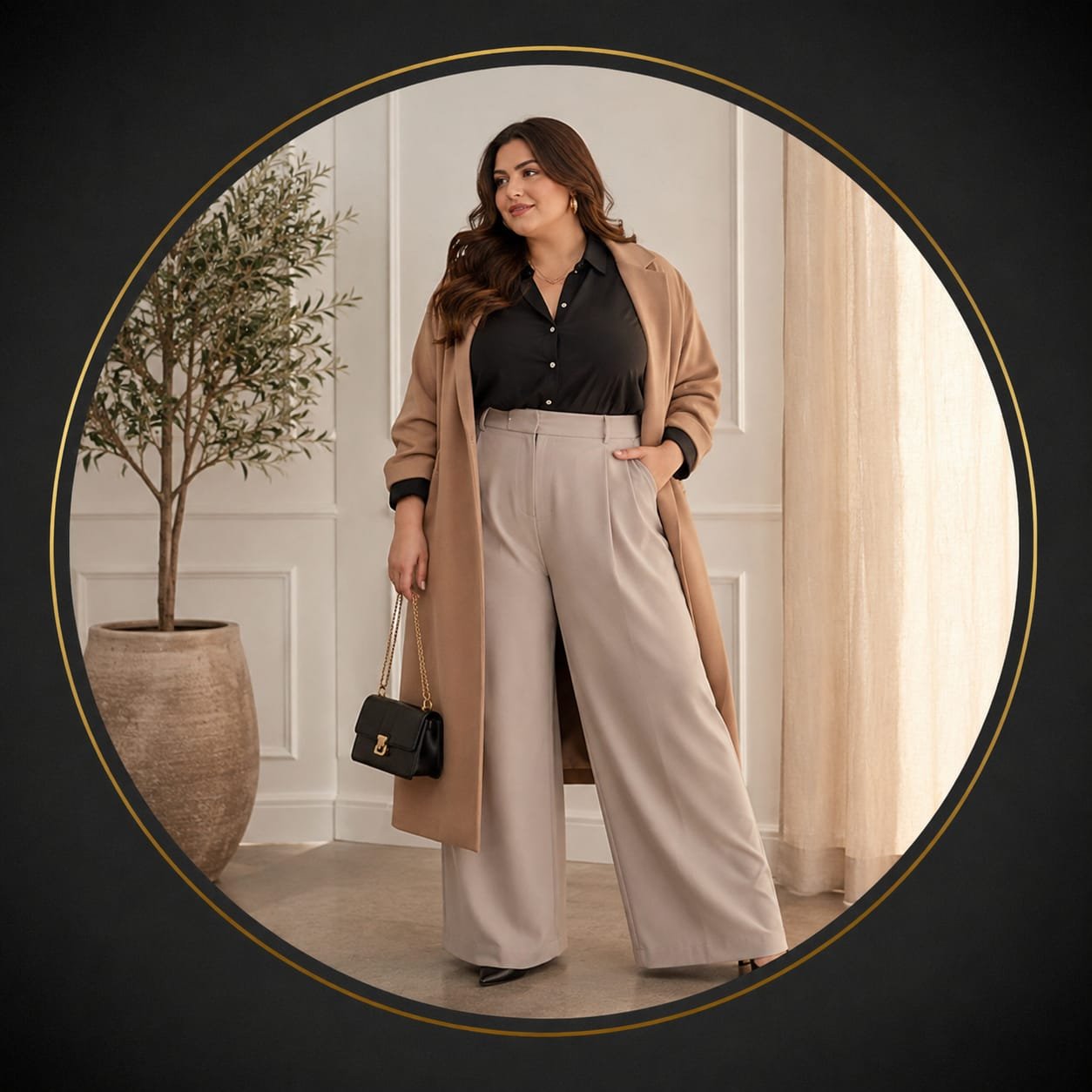 Plus size fashion outfit