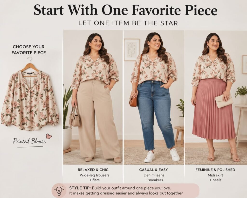 Start with one favorite piece
