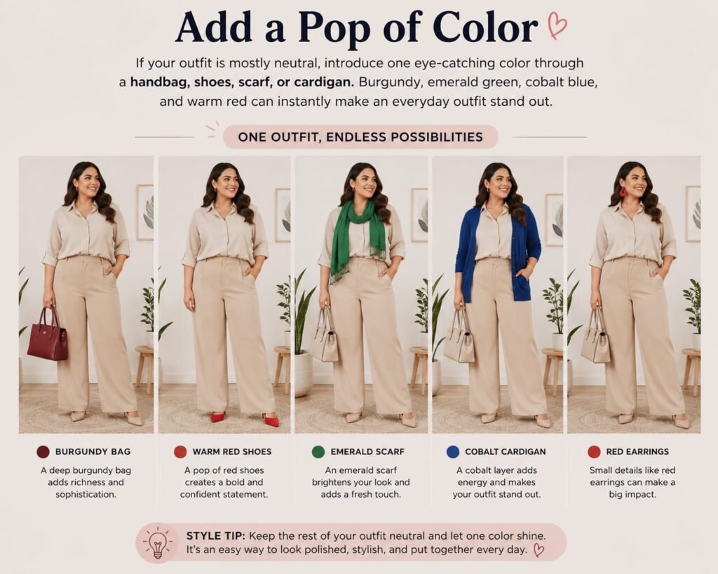 Add a pop of color